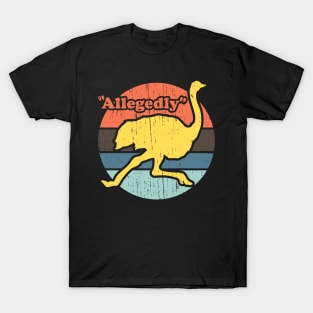 Allegedly Ostrich vintage distressed T-Shirt